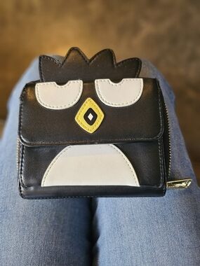 Sanrio Loungefly Badtz-Maru Cosplay Zip Around Wallet Owl